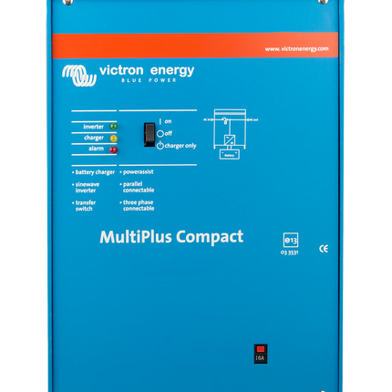 Victron - MultiPlus Wechselrichter /Ladegerät 12 V 800 VA - MP12/800/35 - 1 - Stück Victron