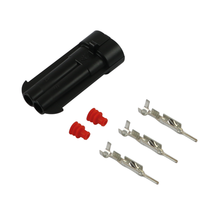 Stecker-Set Metri-Pack 150, 2polig, 1.5mm2 MP150/2PW - Hischier Auto AG