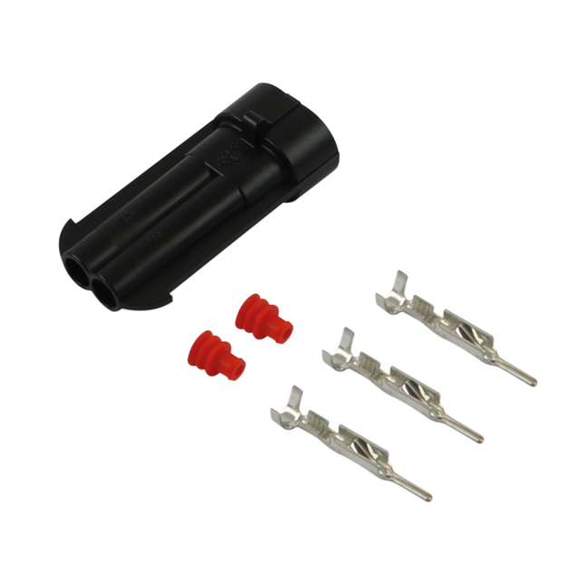 Stecker-Set Metri-Pack 150, 2polig, 1.5mm2 MP150/2PW - Hischier Auto AG