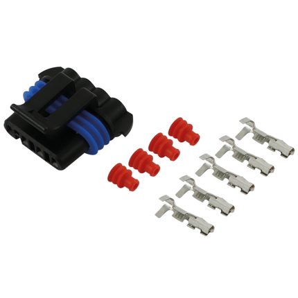 Stecker-Set Metri-Pack 150, 4polig, 1.5mm2 MP150/4PM - Hischier Auto AG