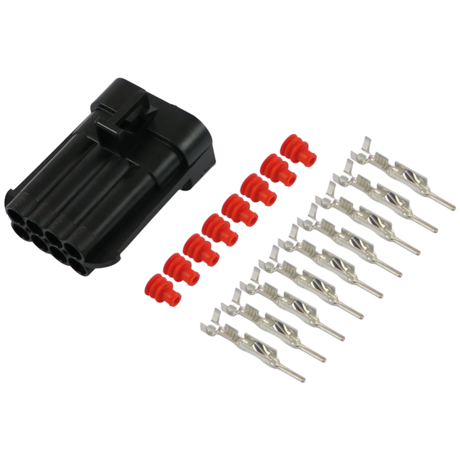 Stecker-Set Metri-Pack 150, 8polig, 1.5mm2 MP150/8PW - Hischier Auto AG