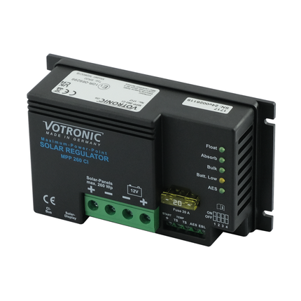 Votronic - MPPT-Solar-Laderegler 12 V 18 A MPP260CI - Hischier Auto AG
