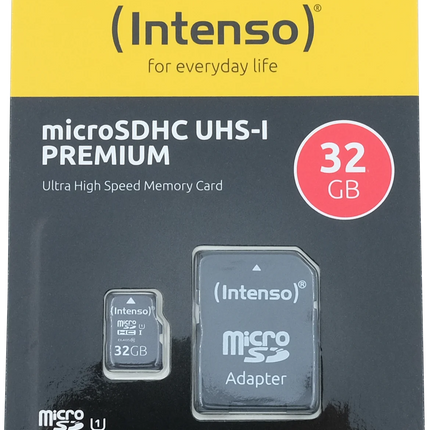 MicroSD-Speicherkarte 32 GB, UHS-1 45 MB/s - MSD32GB/45MBs - 1 - Stück -