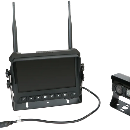 Rückfahrkamerasystem Wireless 7“ Digital 12/24 V Hischier Auto AG