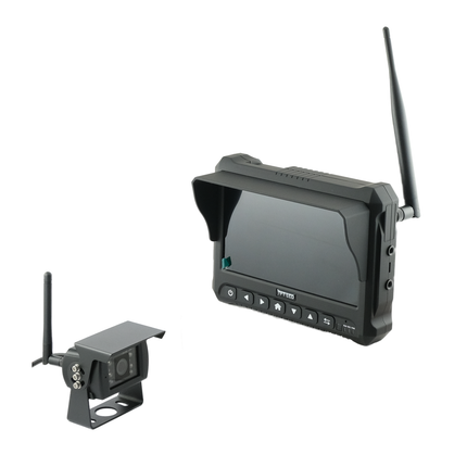 Rückfahrkamerasystem HD Wireless 7“ Digital 12/24 V MST14328HD - Hischier Auto AG