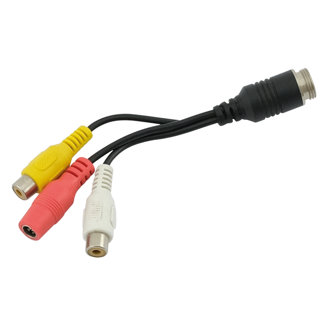 Adapterkabel 4-Pin M -> Cinch M / F