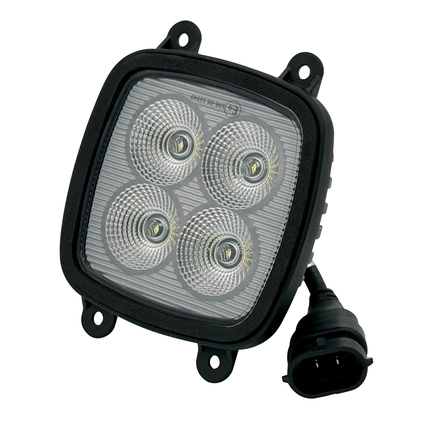 LED-Arbeitsscheinwerfer Einbau John Deere 6030 / 7030 Premium 12 V