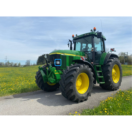 LED-Arbeitsscheinwerfer Einbau-Set John Deere 6000 12 V