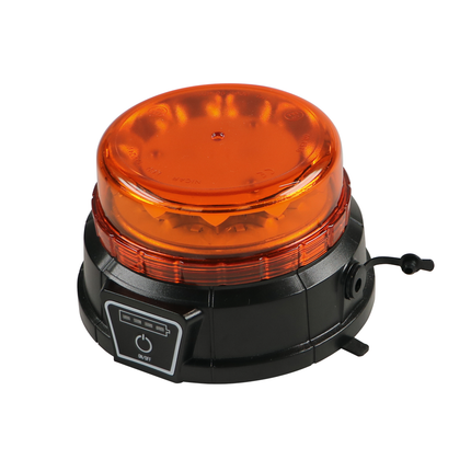 LED Rundumkennleuchte mit Akku und Fernbedienung