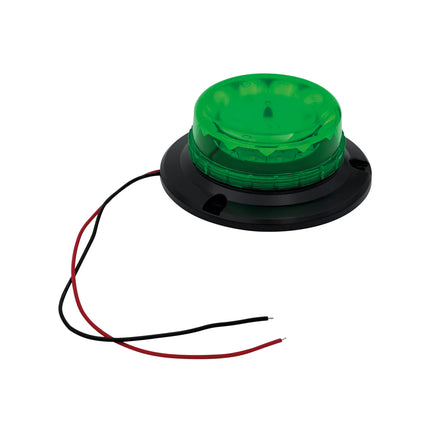 LED-Rundumleuchte NICAR grün, 12/24 V, sehr kompakt - 1 - Stück Diverse