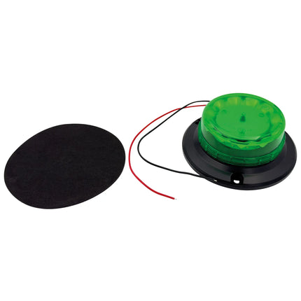 LED-Rundumleuchte NICAR grün, 12/24 V, sehr kompakt - 1 - Stück Diverse