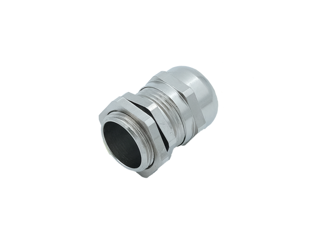 Kabelverschraubung Messing vernickelt M12 x 1.5 mm 3 - 6.5 mm