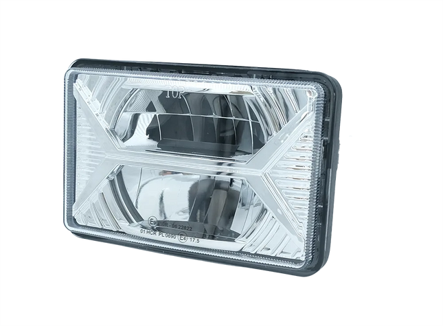 Bi-LED-Hauptscheinwerfer Einbau 6 x 4“ 12/24V - 1 - Stück Hischier Auto AG