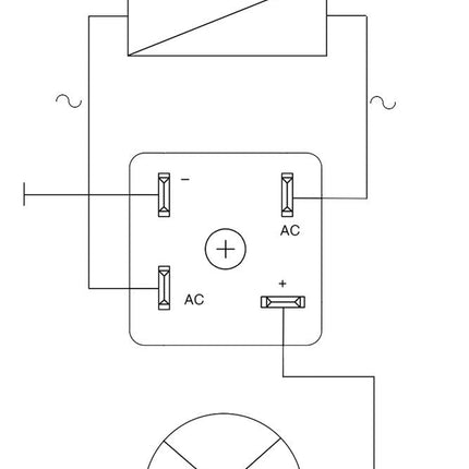 Gleichrichterbrücke, 200 VAC, 25 A - 1 - Stück Diverse