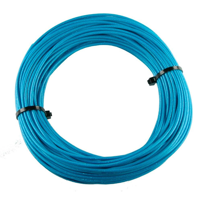 Textilumflochtene Kabel 1.5mm2 blau