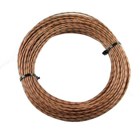 Textilumflochtene Kabel 1.5mm2 br/sz