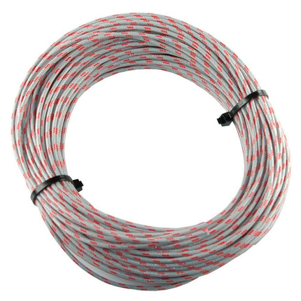 Textilumflochtene Kabel 1.5mm2 gr/rt