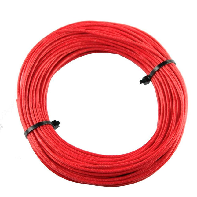 Textilumflochtene Kabel 2.5mm2 rot