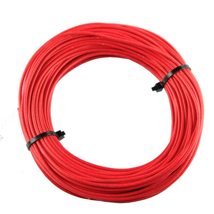 Textilumflochtene Kabel 1.5mm2 rot