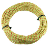 Textilumflochtene Kabel 2.5mm2 ge/rt OSK2.5ge/rt