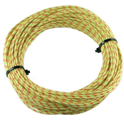 Textilumflochtene Kabel 1.5mm2 ge/rt