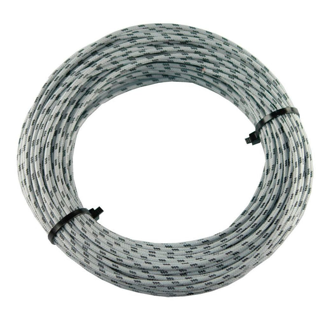 Textilumflochtene Kabel 1.5mm2 gr/sz