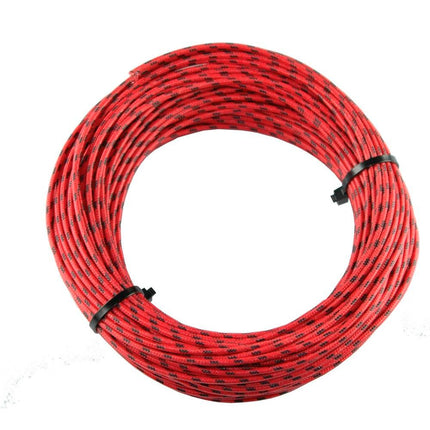 Textilumflochtene Kabel 4.0mm2 rt/sz