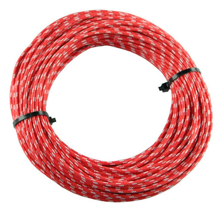 Textilumflochtene Kabel 2.5mm2 rt/ws