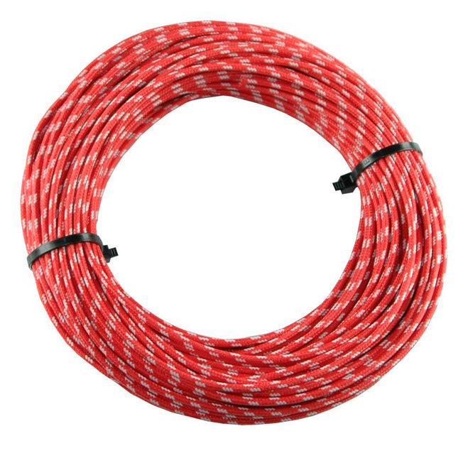 Textilumflochtene Kabel 1.5mm2 rt/ws