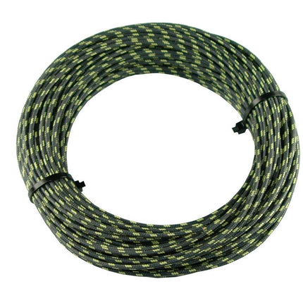 Textilumflochtene Kabel 1.5mm2 sz/ge