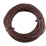 Textilumflochtene Kabel 1.5mm2 sz/rt OSK1.5sz/rt