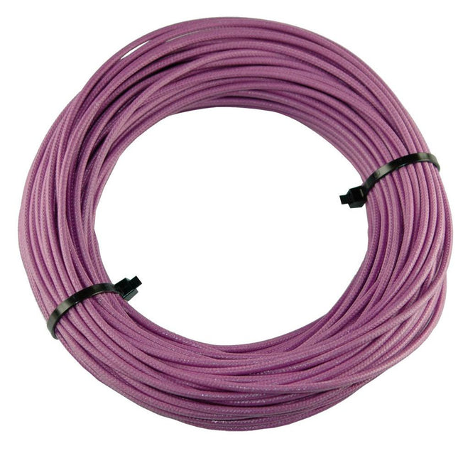 Textilumflochtene Kabel 1.5mm2 violett
