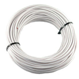Textilumflochtene Kabel 2.5mm2 weiss OSK2.5ws