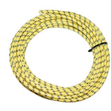 Textilumflochtene Zündleitung 7mm ge/sz OZK7.0ge/sz