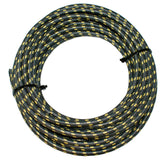 Textilumflochtene Zündleitung 7mm sz/ge OZK7.0sz/ge