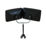 Frontgerätespiegel P105 PARA mit Schwenkfuss, VTS konform P105G32