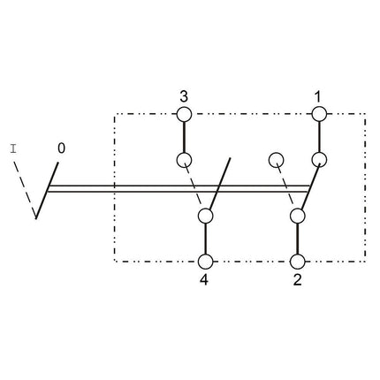 Druckschalter mit LED-Beleucht. grün 12V