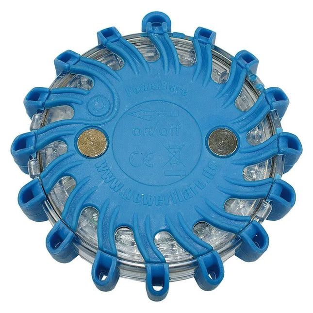 Akku Warnblitzer 16 LEDs blau - PF/bl - 1 - Stück Diverse