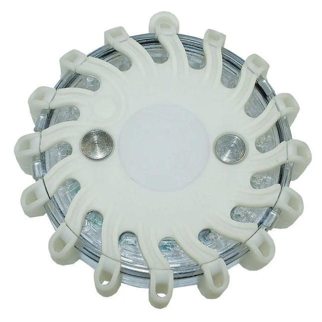 Akku Warnblitzer 16 LEDs weiss - 1 - Stück Diverse