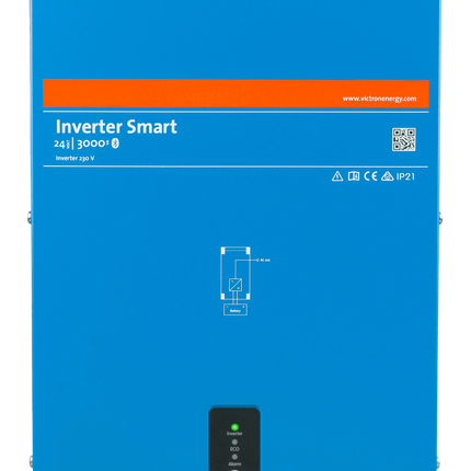 Victron - Wechselrichter Smart 24 VDC->230 VAC 3000 VA - PH24/3000s - 1 - Stück Victron
