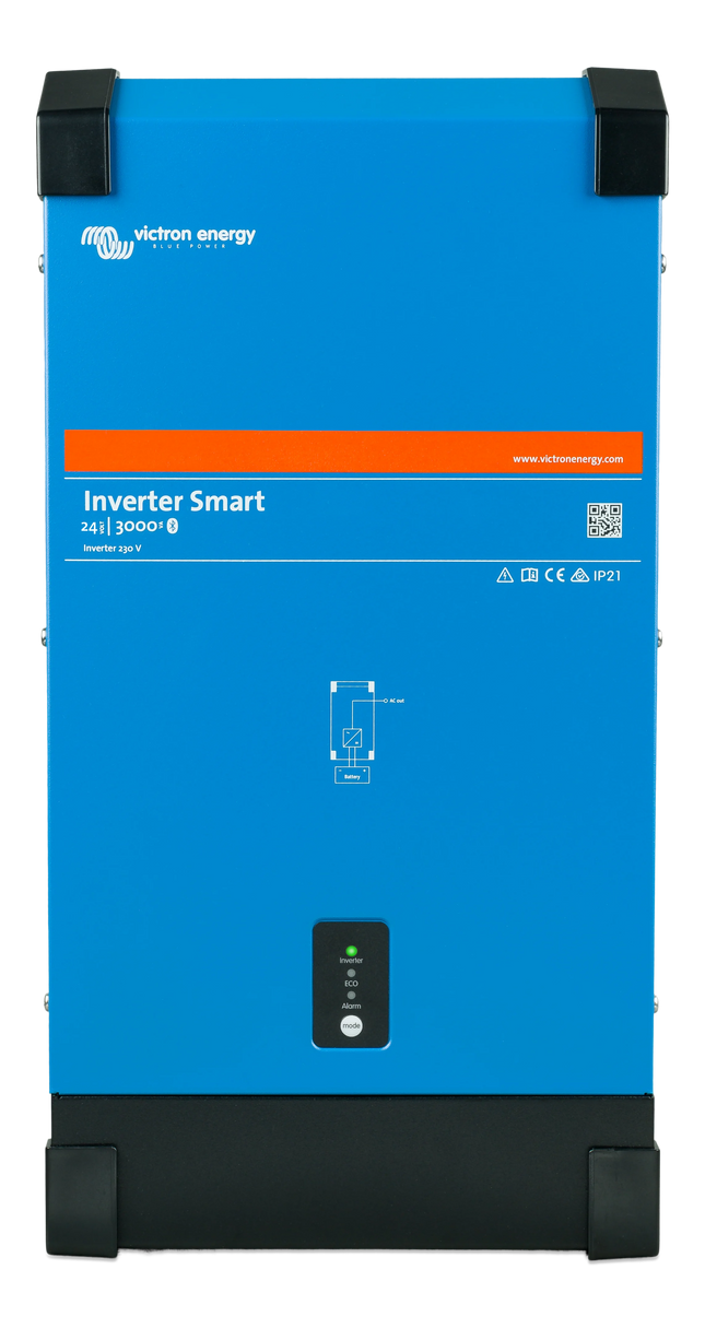 Victron – Wechselrichter Smart, 24 VDC → 230 VAC, 3’000 VA - 1 - Stück Victron