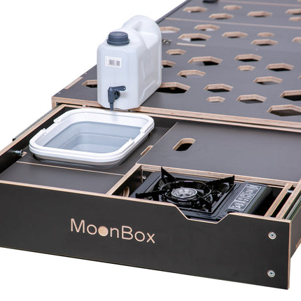 Moonbox Campingbox Minivan 91cm SLIM Dunkelgrau Moonbox