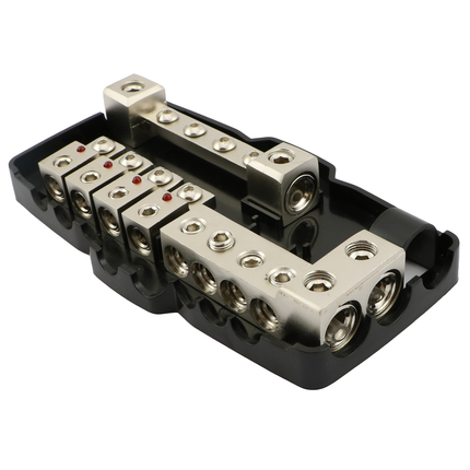 Stromverteiler 4-pol, Plus und Minus