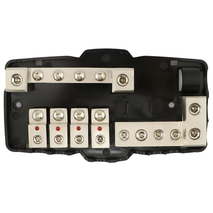 Stromverteiler 4-pol, Plus und Minus