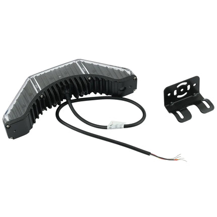 911 Signal LED-Blitzleuchte PANORAMA L270, gelb/blau, ECE- R65 - 1 - Stück 911 Signal