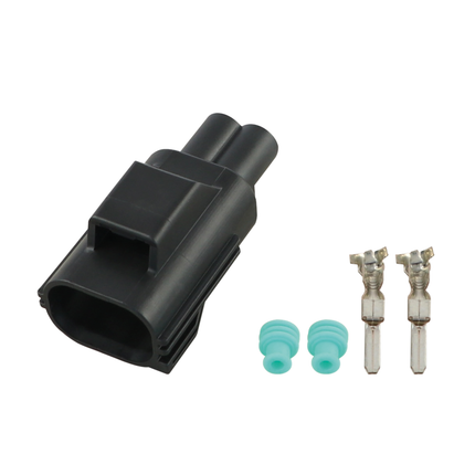 Stiftkontaktgehäuse Set 2-pol.