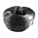 PVC-Plastikschlauch schwarz ** 500 m ** PVC4/500