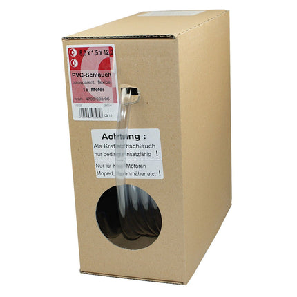 Box mit 15m PVC-Schlauch 8.0x1.5x12.0 D75858 - Hischier Auto AG