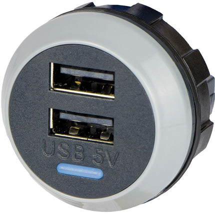 Einbausteckdose - 2 x USB-A