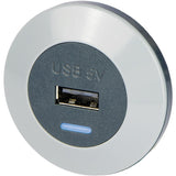 Einbausteckdose Fronteinbau - 1 x USB-A PVPro/SF